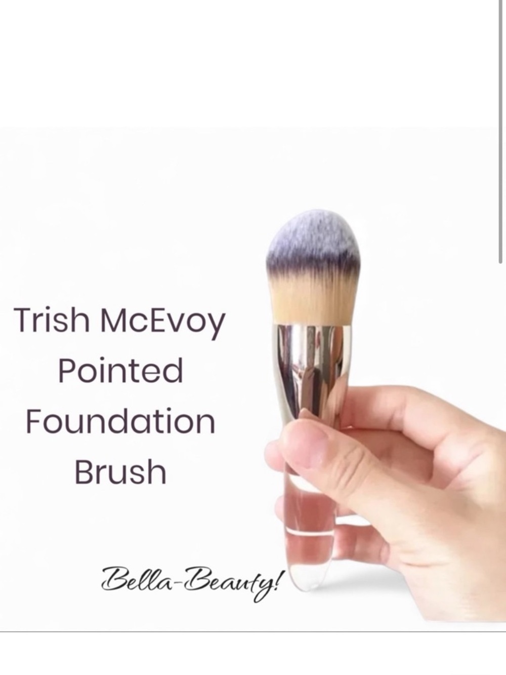 Trish McEvoy Pointed Foundation Brush
 Travel Size    ~NEW~